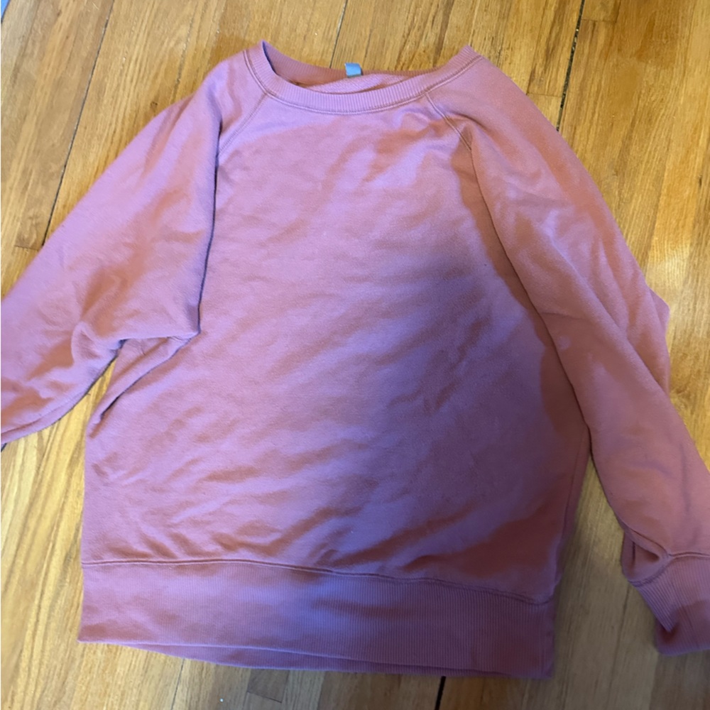 Aerie pink crewneck
